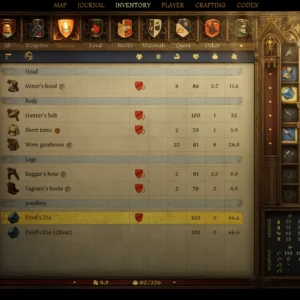 Devil's Die with Die of the Devil Item for KCD2