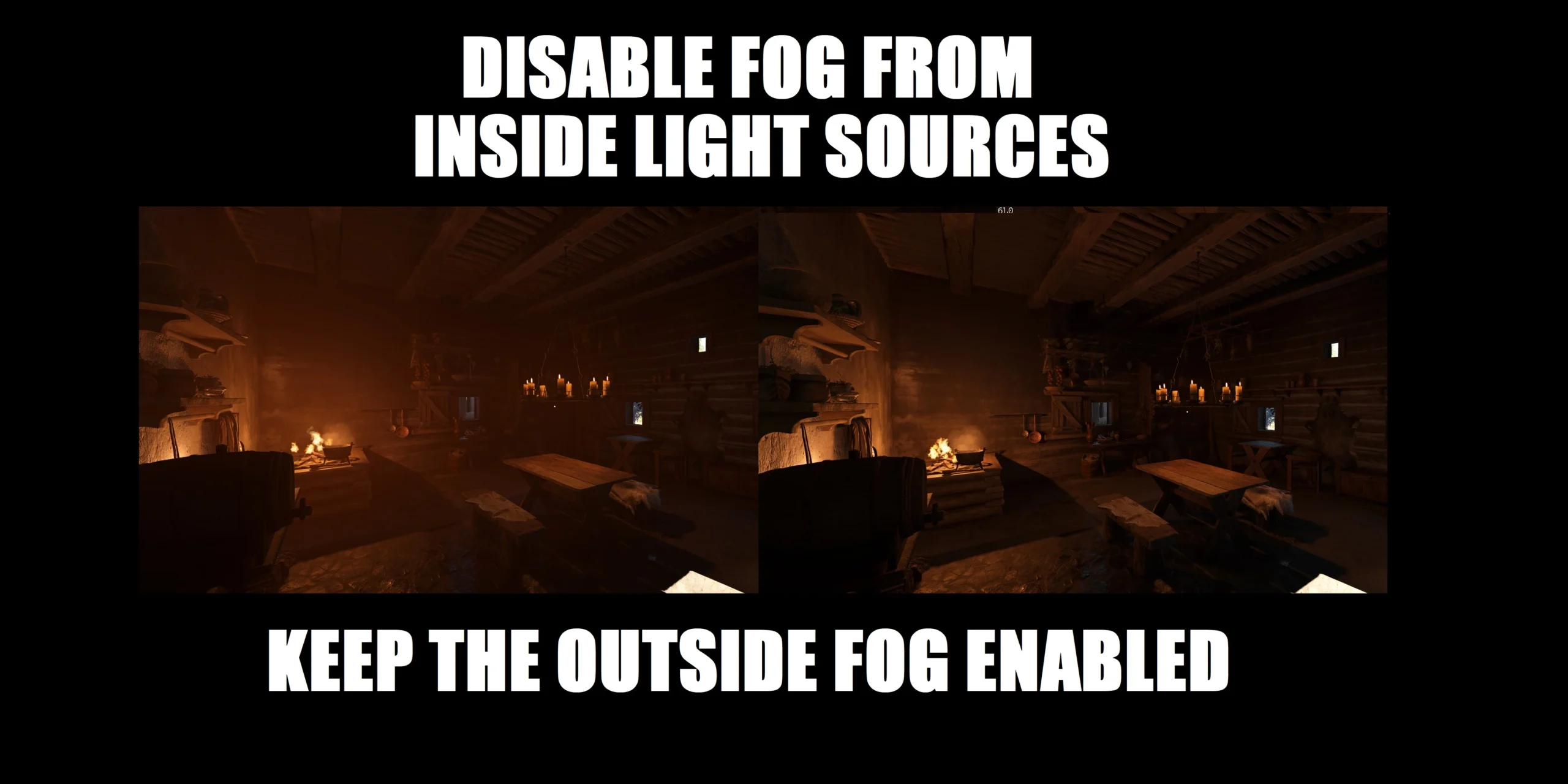 Disable or reduce inside fog from light sources kcd2