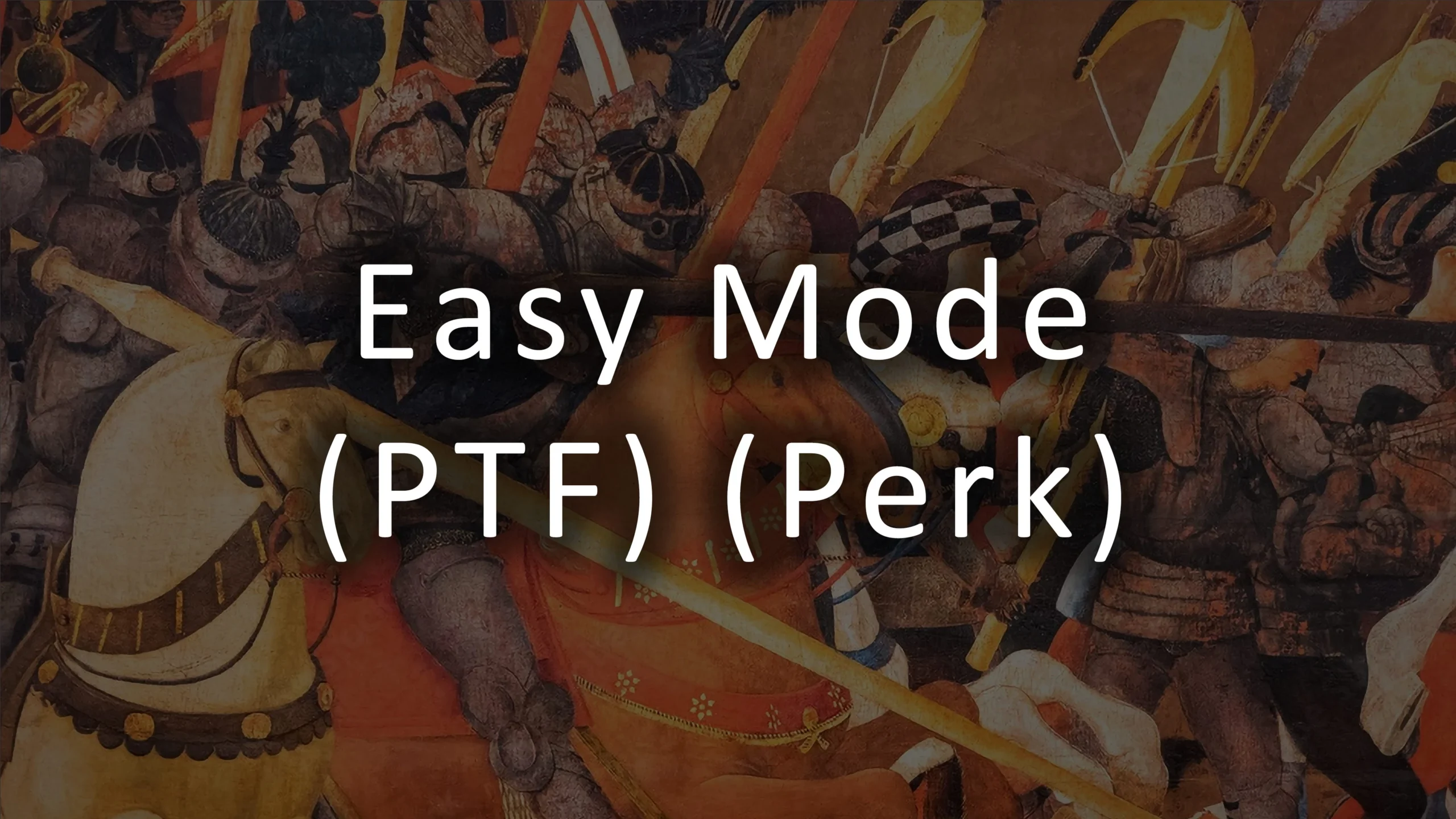 Easy Mode Henry Perk Mod (PTF)