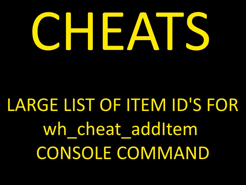 Kingdome Come: Deliverance II ItemID List