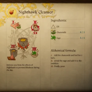 Nighthawk Cleanser Potion mod