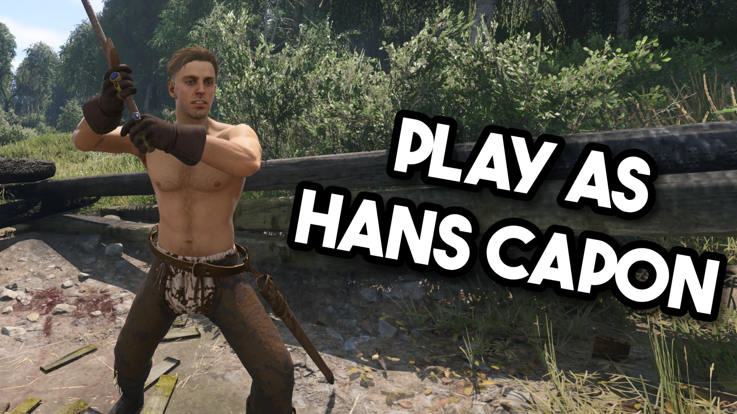Play as Hans Capon (Face Replacement Mod)