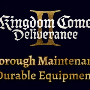 Thorough Maintenance Perk Mod