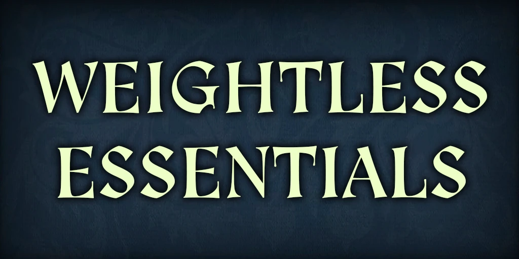 Weightless Essentials Mod
