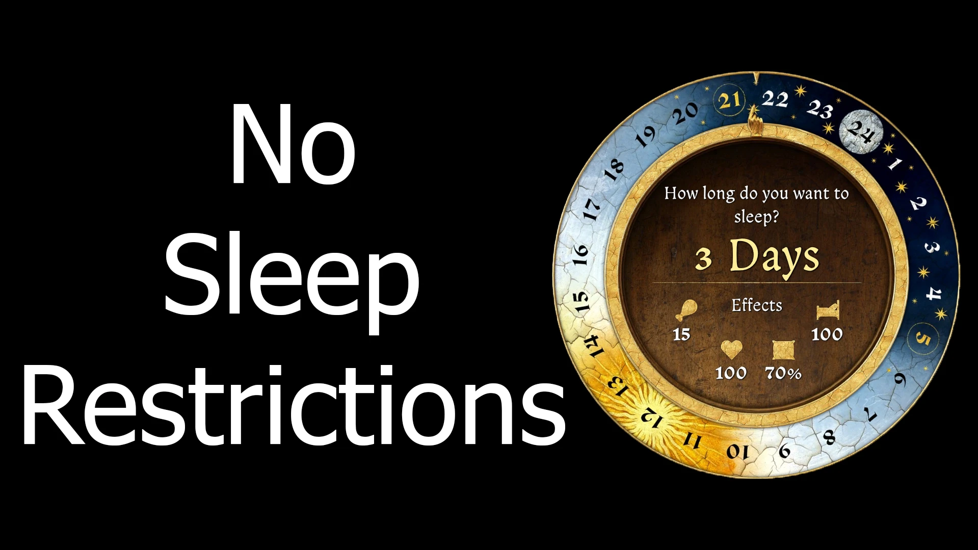 No Sleep Restrictions (PTF)