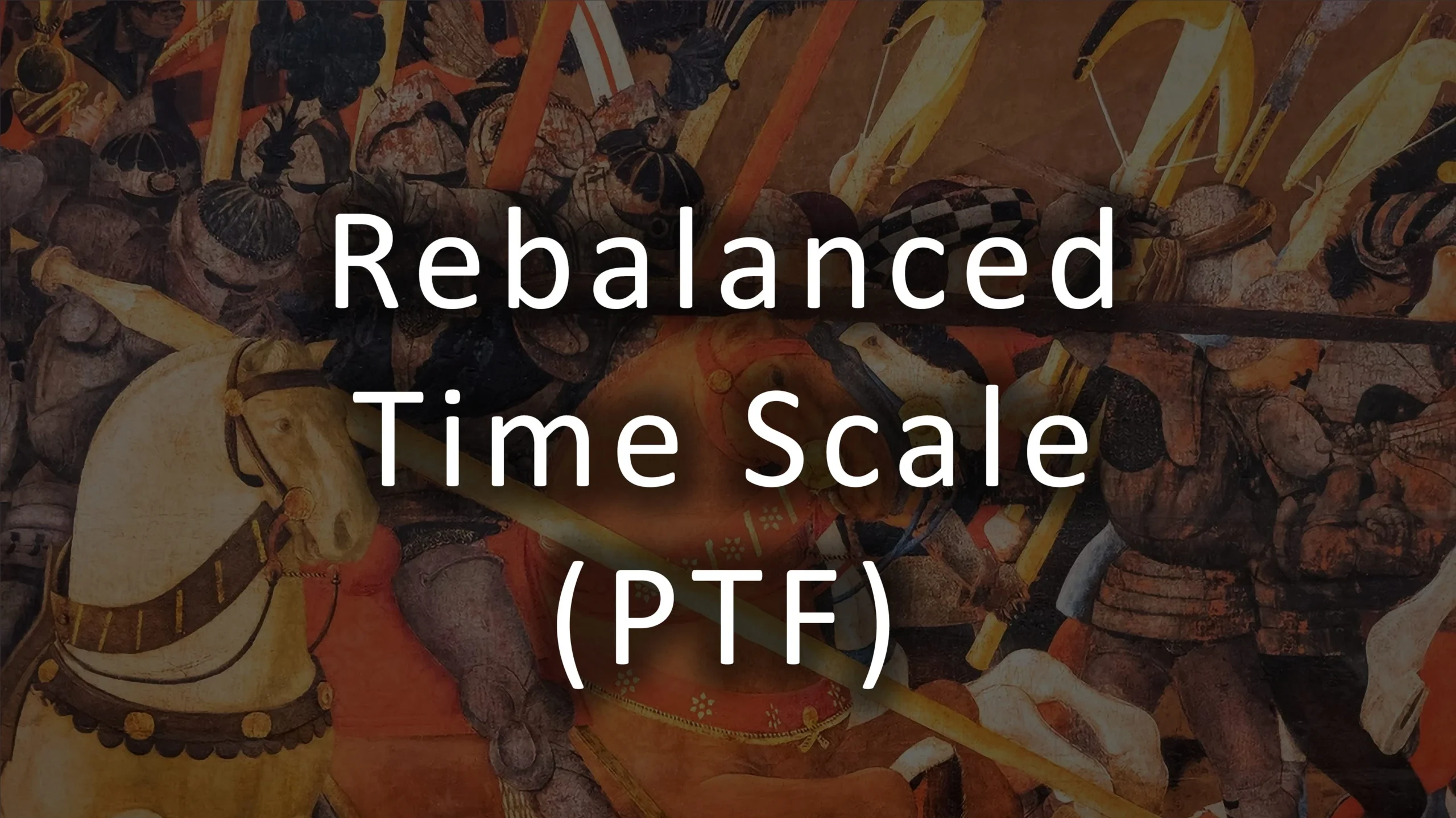 Rebalanced Time Scale (PTF)